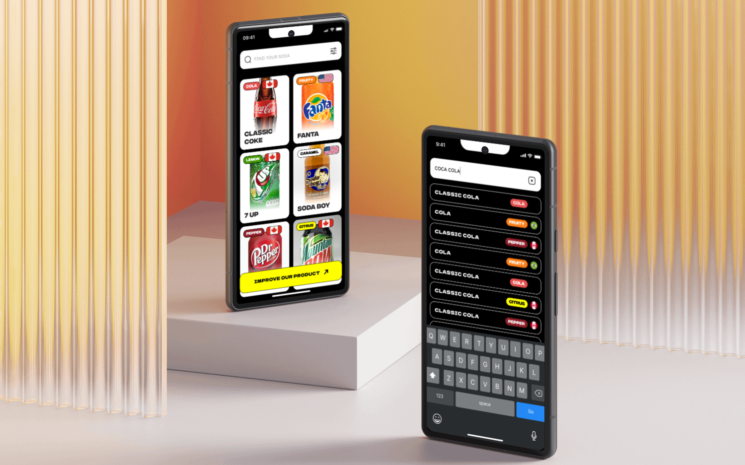 Soda finder app